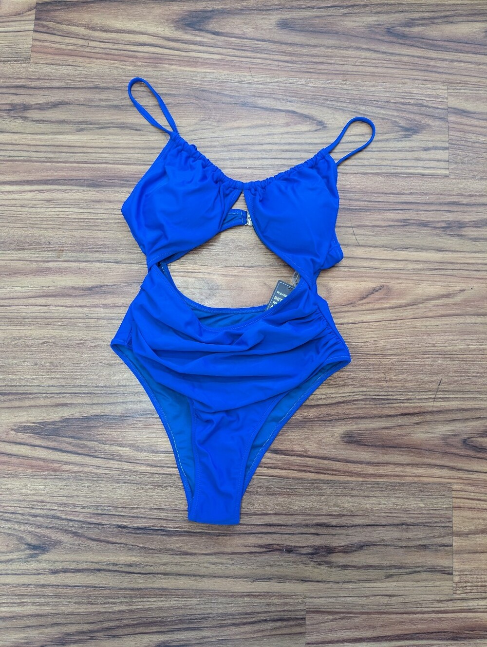 One-Piece Swimsuit with Cutout